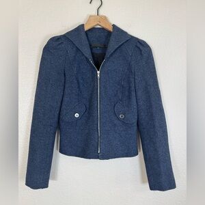 Development by Phillip Lim Blue Wool Vintage Rare Jacket size 2 $1000